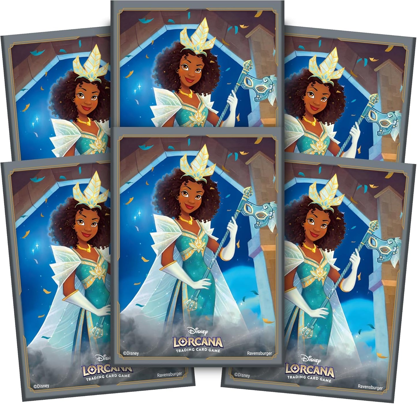 Lorcana TCG Card Sleeve Pack - Tiana – Celebrating Princess  (65 Sleeves)