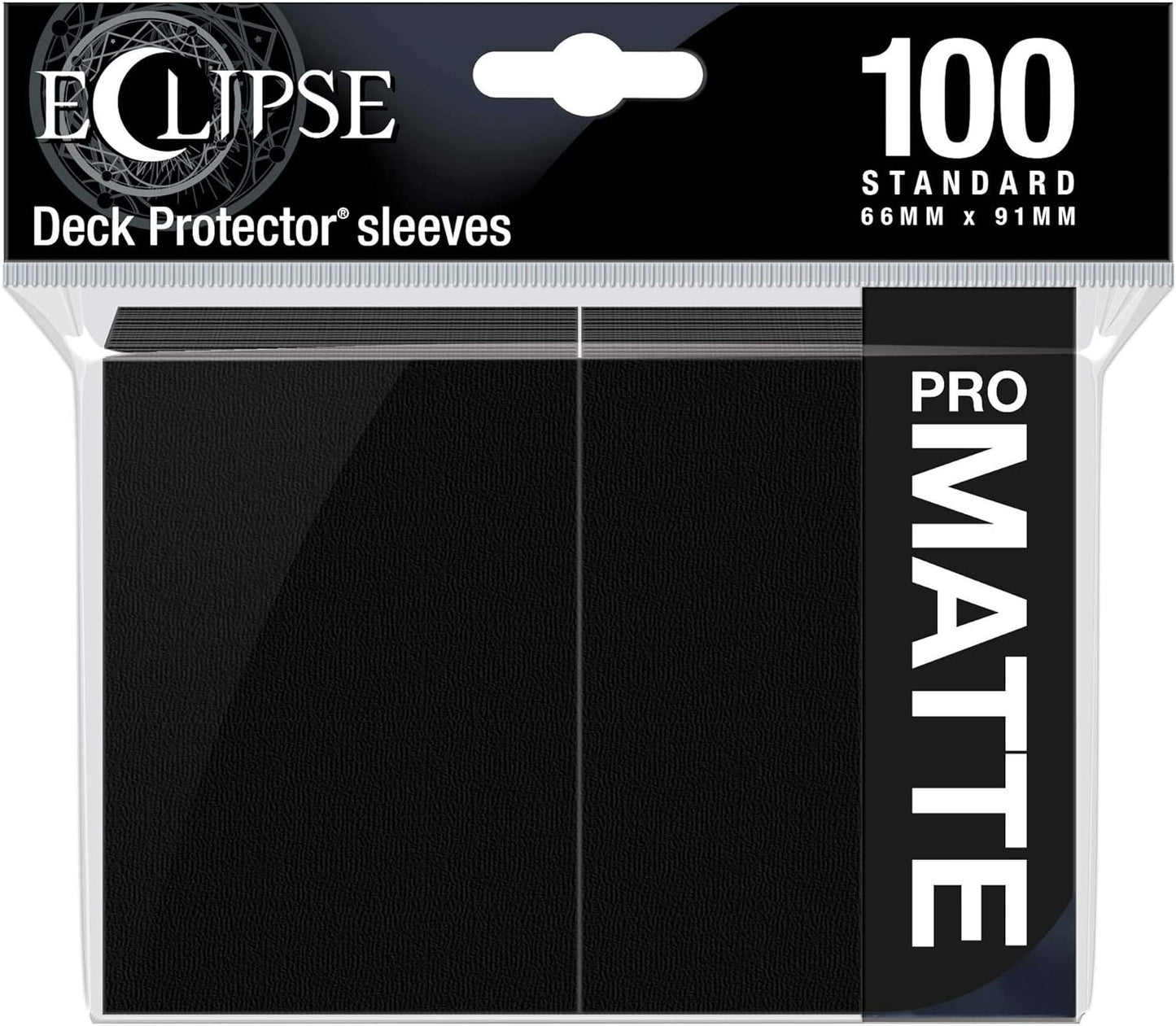 Ultra PRO Eclipse Matte Standard Sleeves (100) - Black