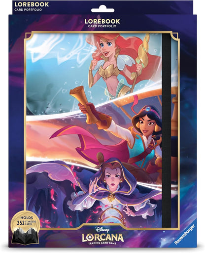Lorcana Princess Card Portfolio (9-pocket Binder, Holds 252 cards)
