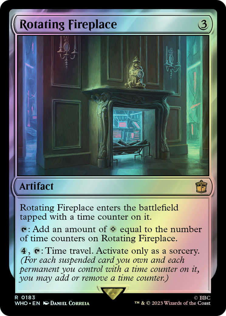 Rotating Fireplace (WHO) #183 [EN/F]