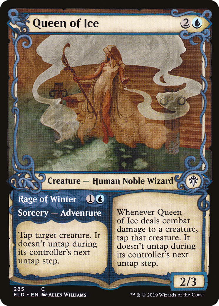 Queen of Ice // Rage of Winter (ELD) #285 [EN/N]