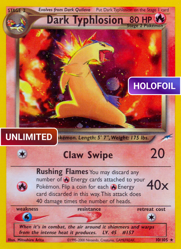 Dark Typhlosion (N4) #010 [EN/UH]
