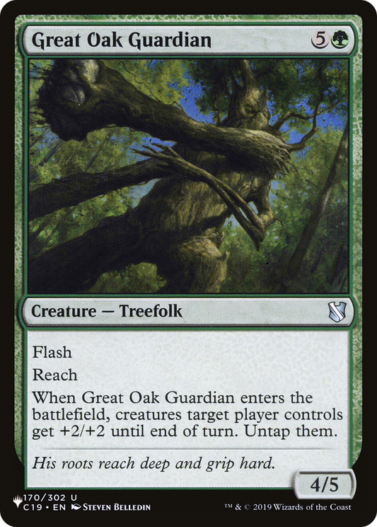 Great Oak Guardian (PLST) #C19-170 [EN/N] s/o