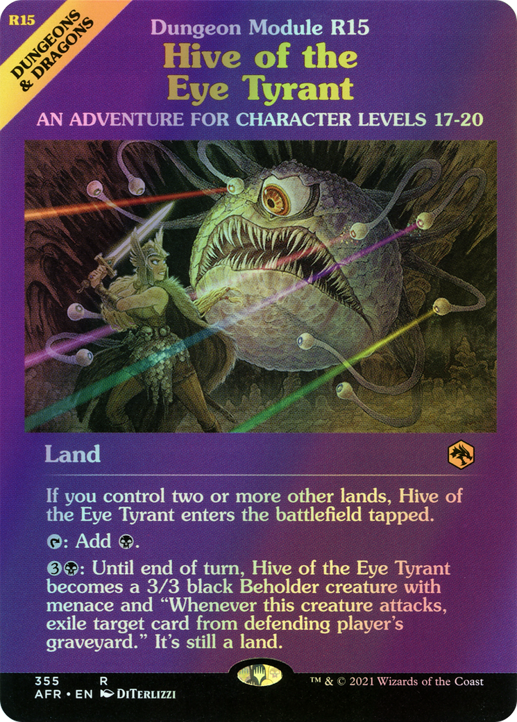 Hive of the Eye Tyrant (AFR) #355 [EN/F] s/o