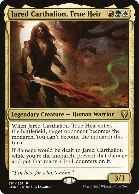 Jared Carthalion, True Heir (CMR) #281 [EN/N]