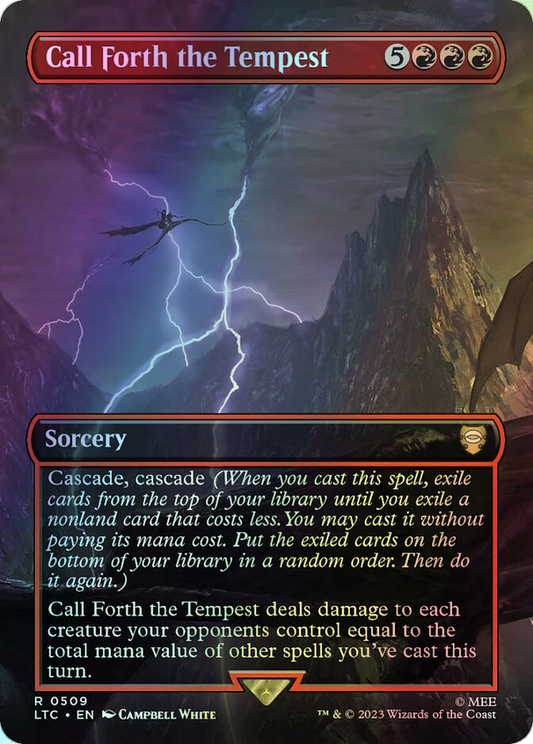 Call Forth the Tempest (LTC) #509 [EN/F] s/o