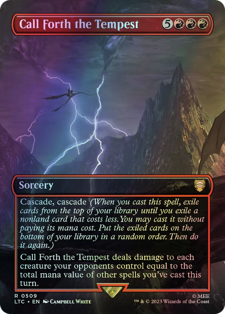 Call Forth the Tempest (LTC) #509 [EN/F] s/o