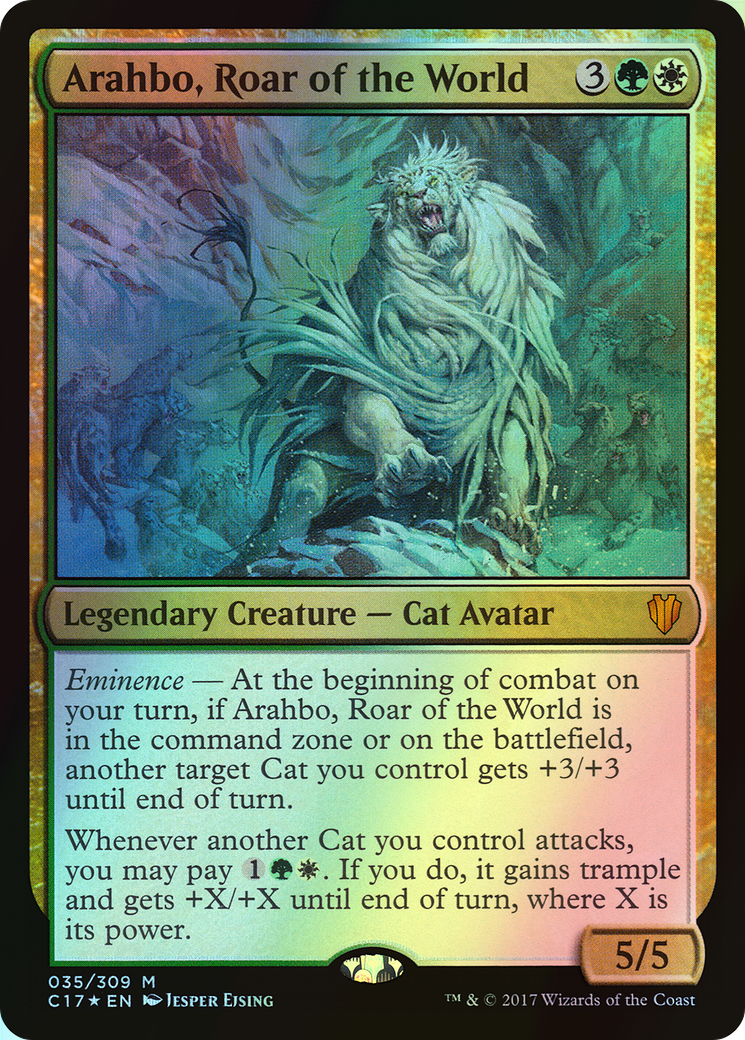 Arahbo, Roar of the World (C17) #35 [EN/F] s/o