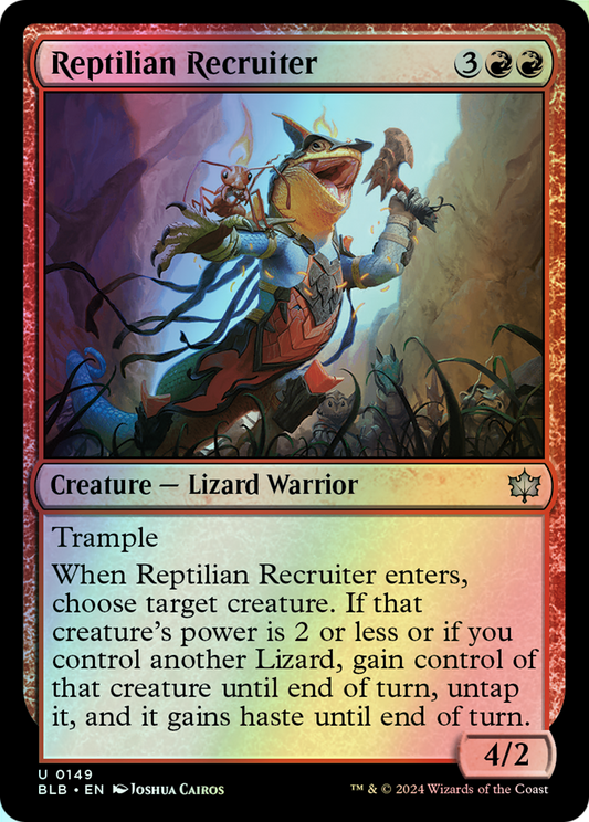 Reptilian Recruiter (BLB) #149 [EN/F]