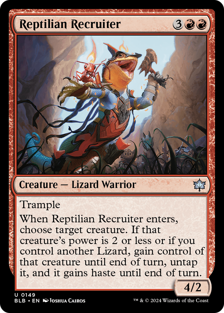 Reptilian Recruiter (BLB) #149 [EN/N]