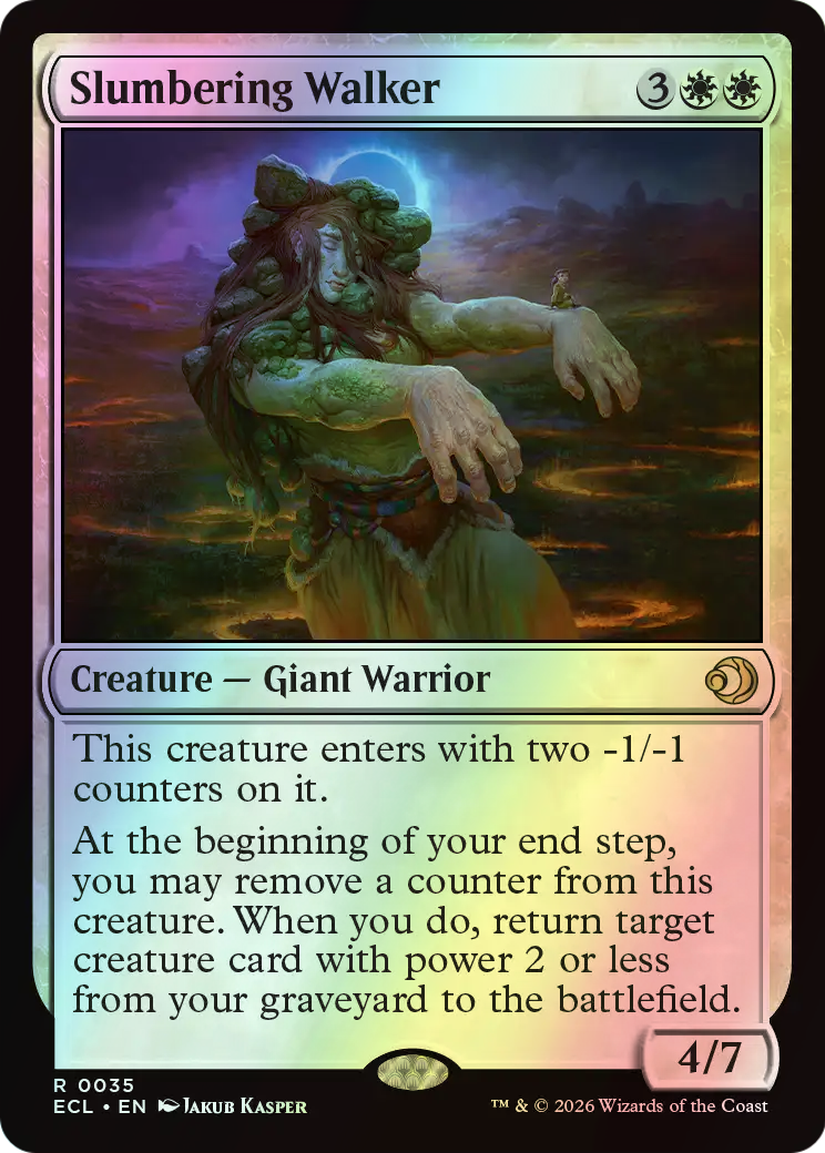 Slumbering Walker (ECL) #35 [EN/F] s/o
