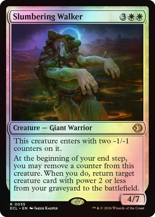 Slumbering Walker (ECL) #35 [EN/F] s/o