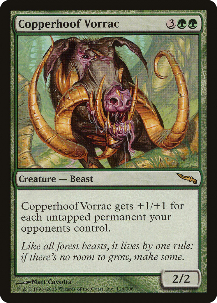 Copperhoof Vorrac (MRD) #116 [EN/N]