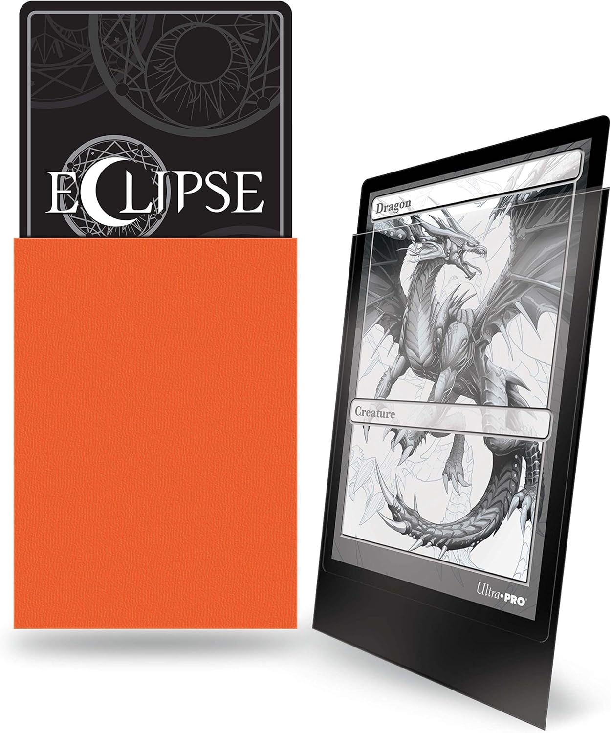 Ultra PRO Eclipse Matte Standard Sleeves (100) -Orange