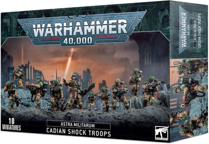 47-33 Warhammer 40,000 - Astra Militarum: Cadian Shock Troops