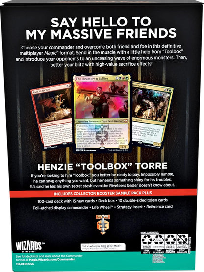 Magic: The Gathering Streets of New Capenna Commander Deck – Riveteers Rampage