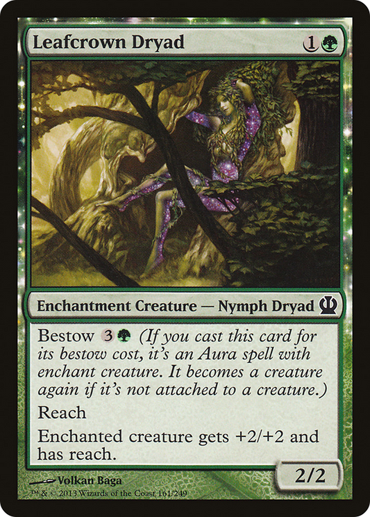 Leafcrown Dryad (THS) #161 [EN/N]