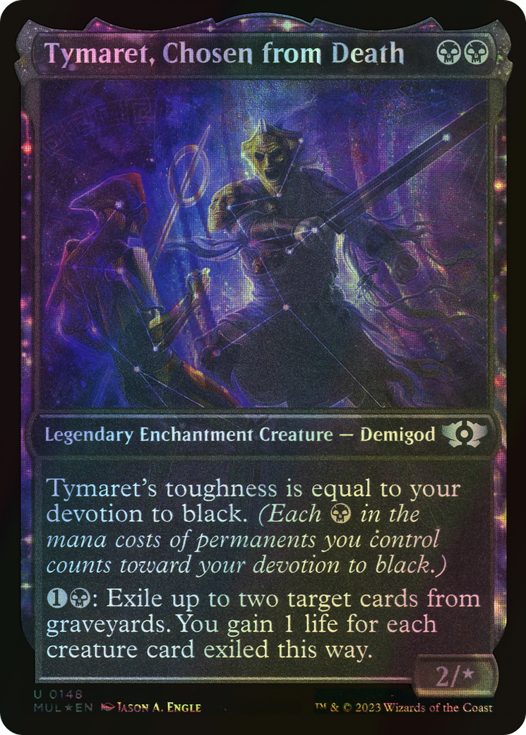 Tymaret, Chosen from Death - Halo Foil (MUL) #148 [EN/F]