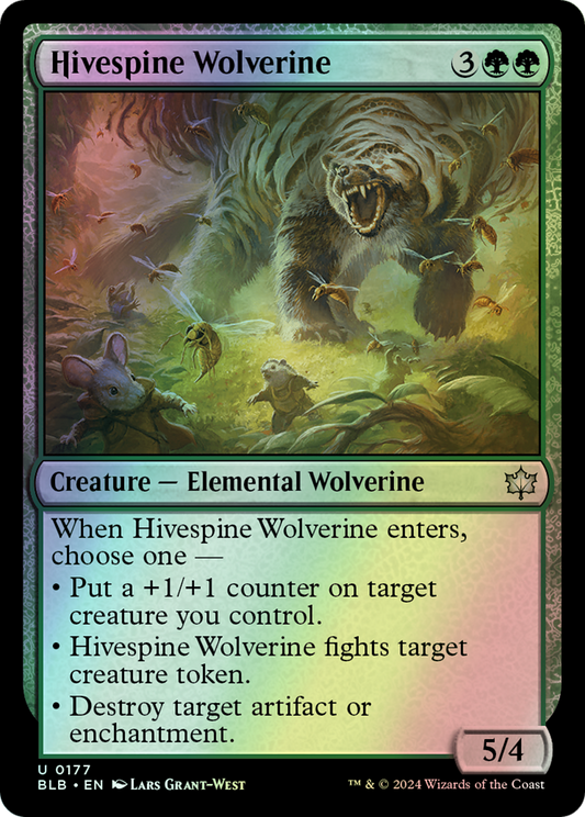 Hivespine Wolverine (BLB) #177 [EN/F]