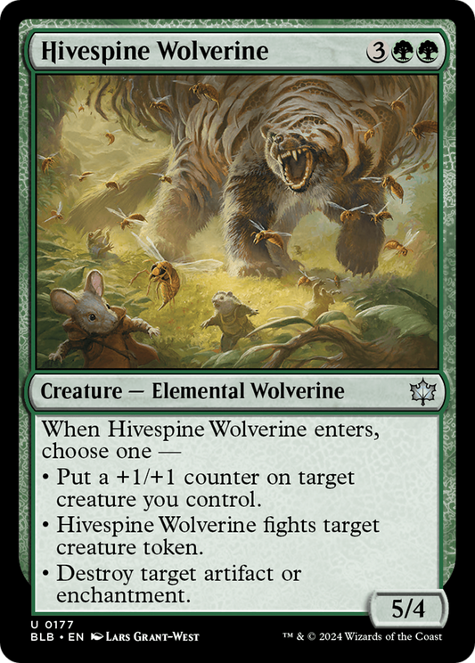 Hivespine Wolverine (BLB) #177 [EN/N]