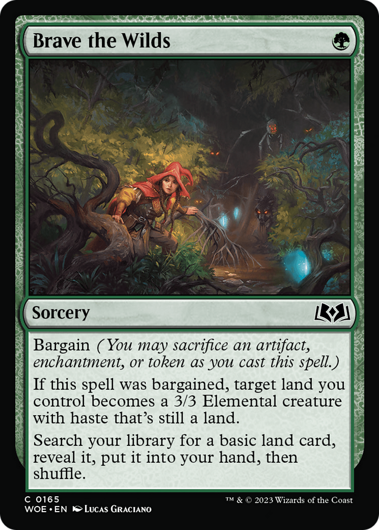 Brave the Wilds (WOE) #165 [EN/N] s/o