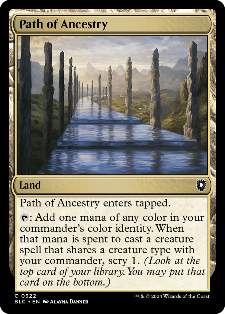 Path of Ancestry (BLC) #322 [EN/N]