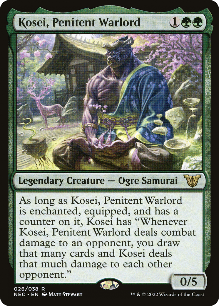 Kosei, Penitent Warlord (NEC) #26 [EN/N]