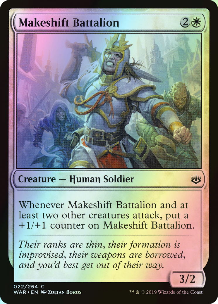 Makeshift Battalion (WAR) #22 [EN/F]