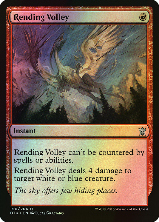 Rending Volley (DTK) #150 [EN/F]