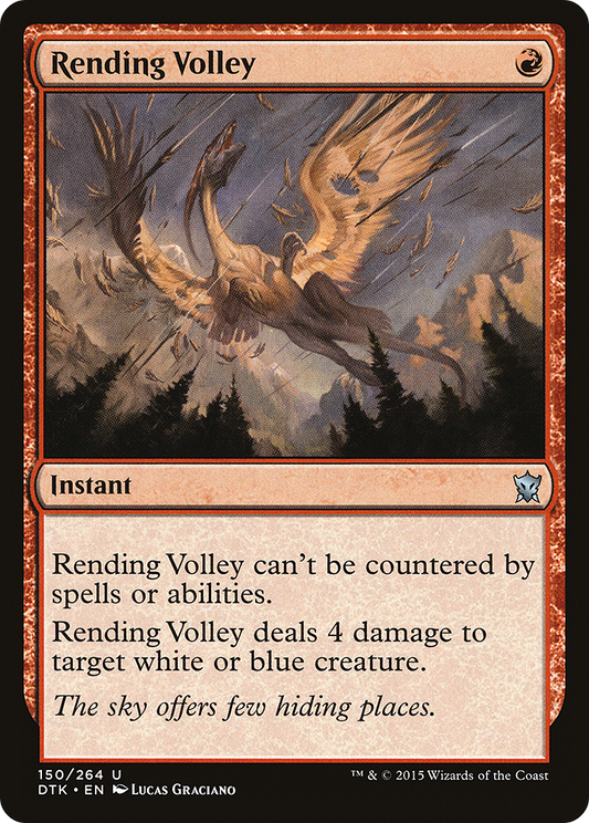 Rending Volley (DTK) #150 [EN/N]