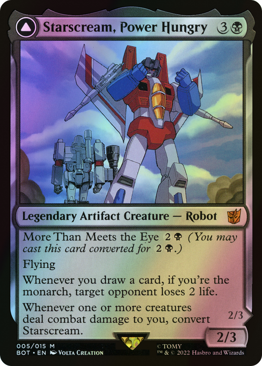 Starscream, Power Hungry // Starscream, Seeker Leader (BOT) #5 [EN/F]