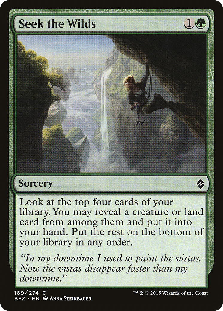 Seek the Wilds (BFZ) #189 [EN/N]