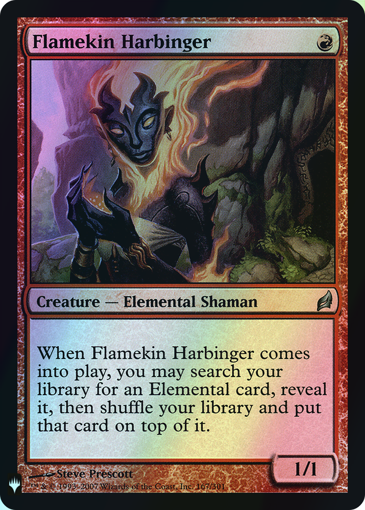 Flamekin Harbinger (PLST) #LRW-167 [EN/F]