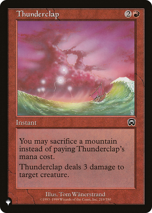 Thunderclap (PLST) #MMQ-219 [EN/N]