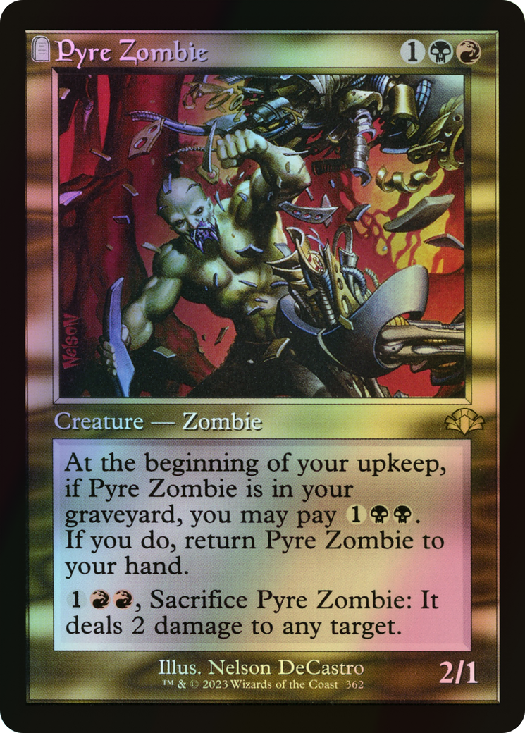 Pyre Zombie (DMR) #362 [EN/F]