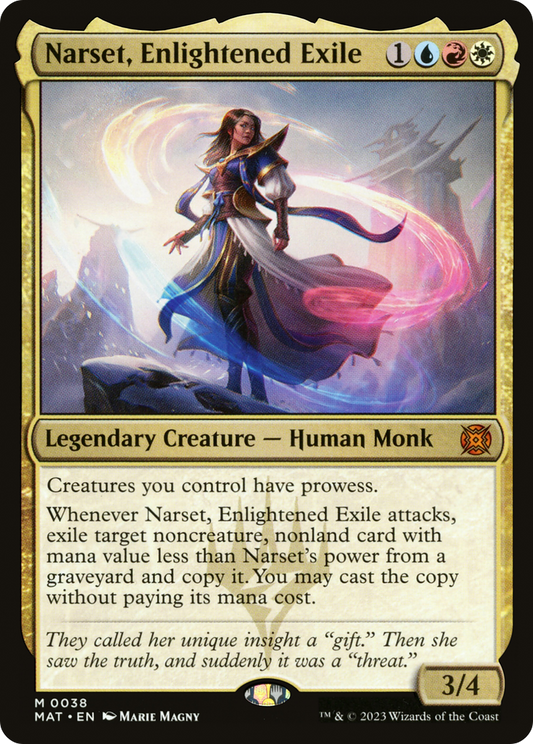 Narset, Enlightened Exile (MAT) #38 [EN/N] s/o
