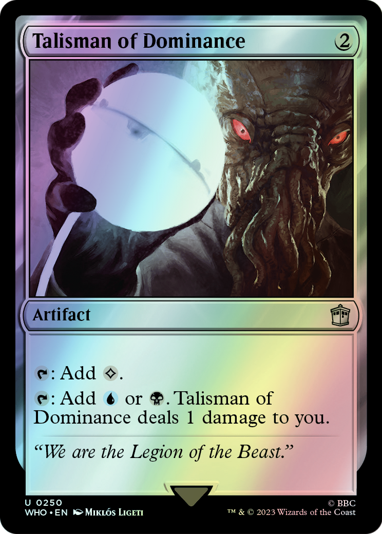 Talisman of Dominance (WHO) #250 [EN/F]