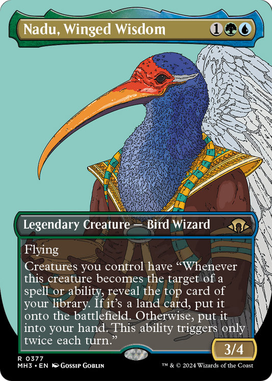 Nadu, Winged Wisdom (MH3) #377 [EN/N]