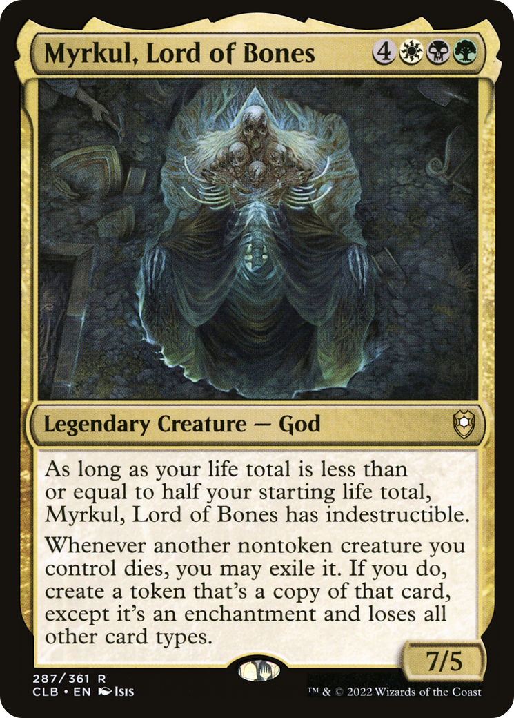 Myrkul, Lord of Bones (CLB) #287 [EN/N]