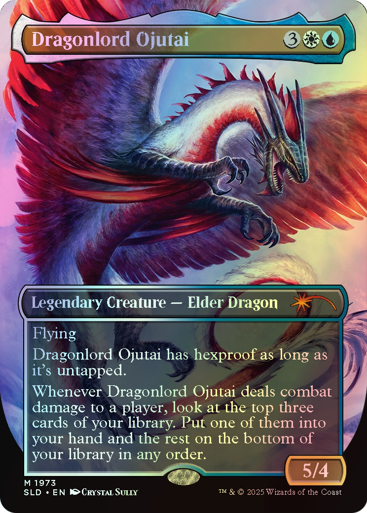 Dragonlord Ojutai // Dragonlord Ojutai (SLD) #1973 [EN/F] s/o
