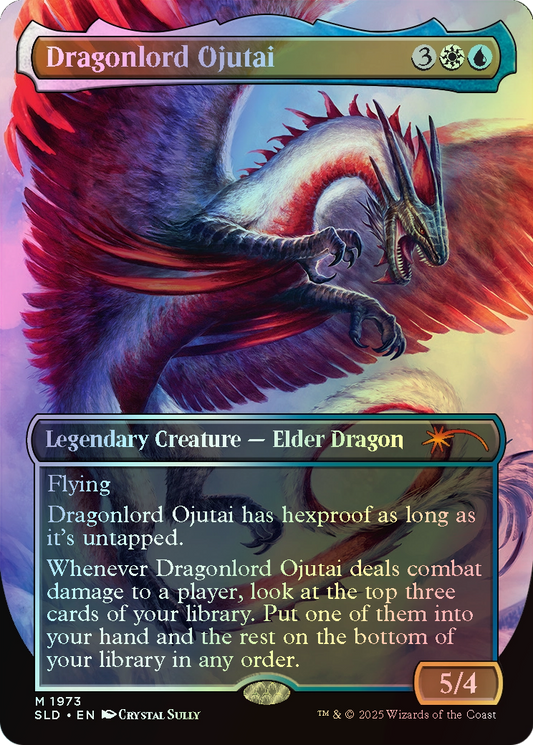 Dragonlord Ojutai // Dragonlord Ojutai (SLD) #1973 [EN/F] s/o