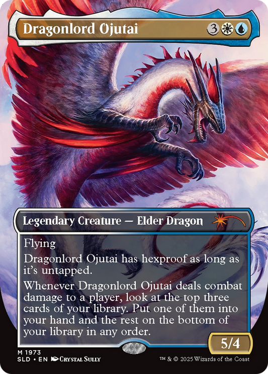 Dragonlord Ojutai // Dragonlord Ojutai (SLD) #1973 [EN/N]