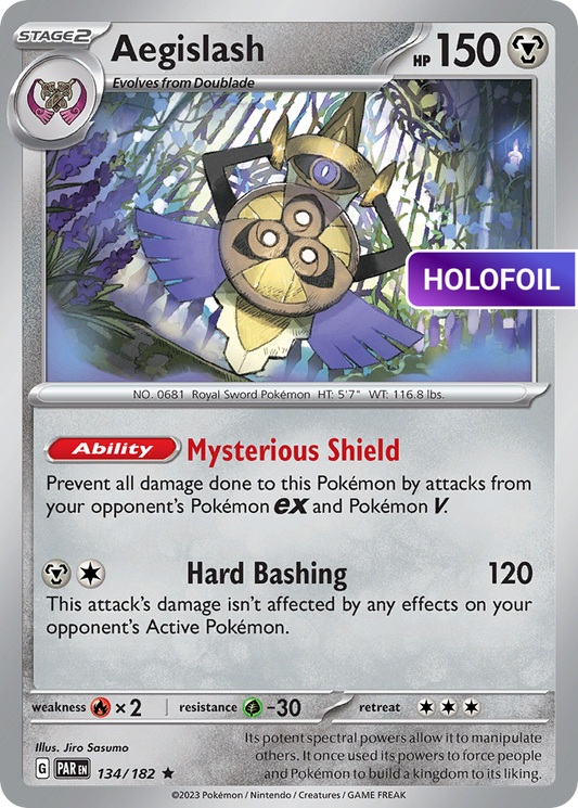 Aegislash - 134/182 (PAR) #134 [EN/H] s/o