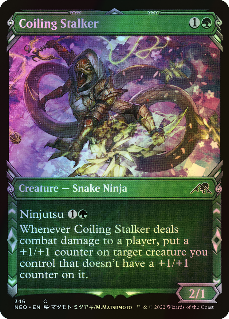 Coiling Stalker (NEO) #346 [EN/F] s/o