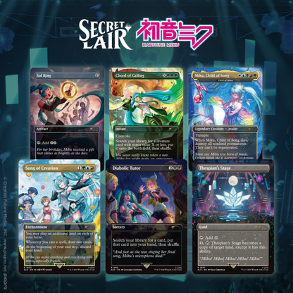 Secret LAIR X Hatsune Miku: Digital Sensation - English Non-Foil Edition