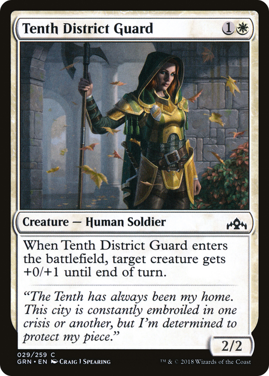 Tenth District Guard (GRN) #29 [EN/N]