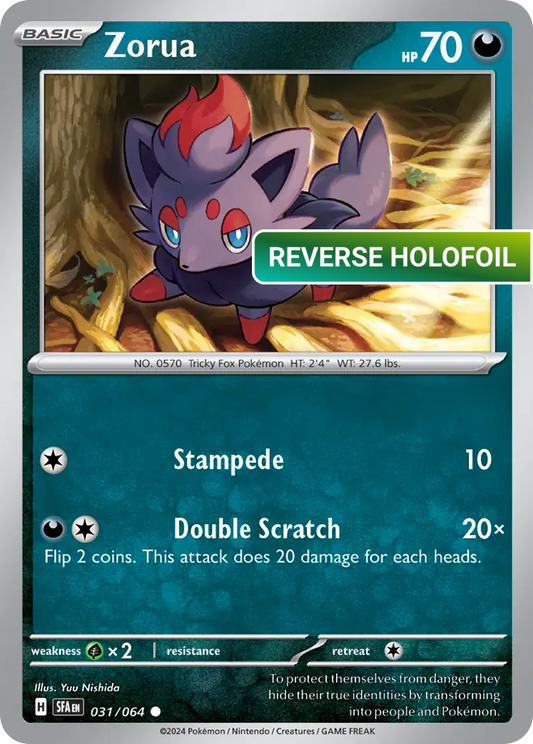 Zorua (SFA) #31 [EN/R]