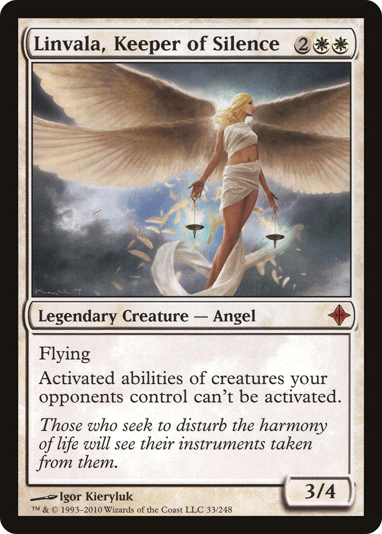 Linvala, Keeper of Silence (ROE) #33 [EN/N] s/o