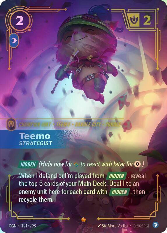 Teemo - Strategist (OGN) #121 [EN/F]