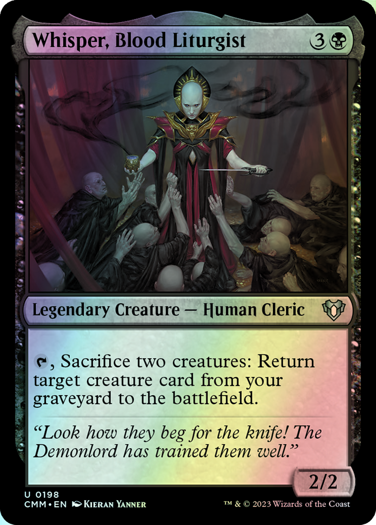 Whisper, Blood Liturgist (CMM) #198 [EN/F]